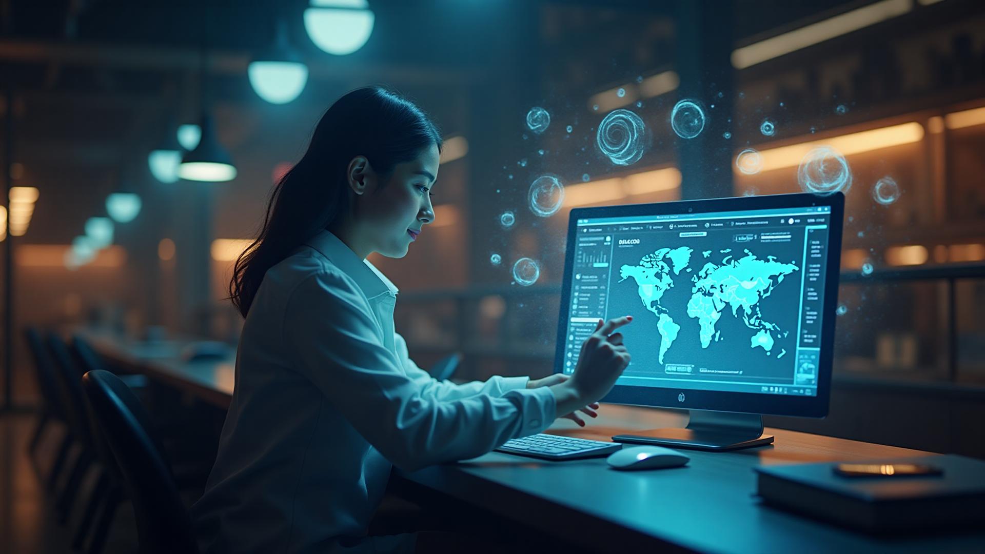 Home-based AI business operations and digital services