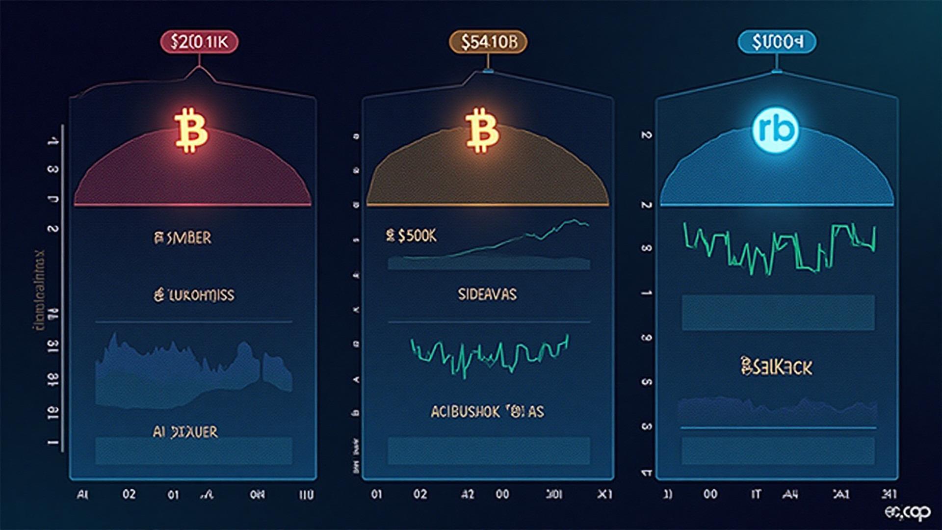 LUMINAIRE semester-by-semester 2026 Bitcoin forecast visualization